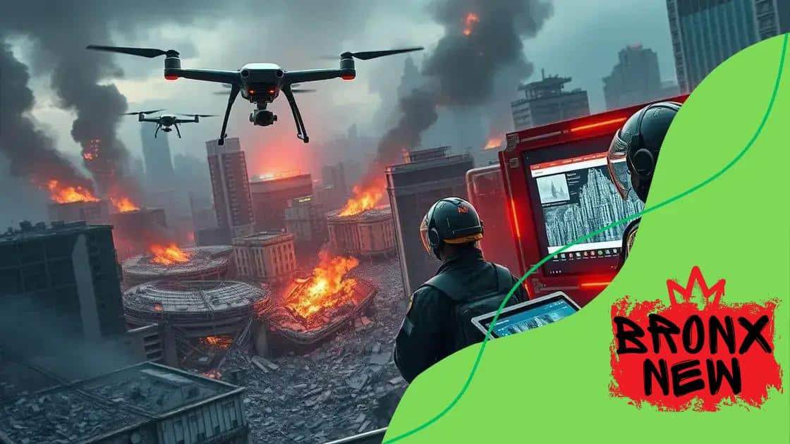 Real-world examples of AI in disaster response