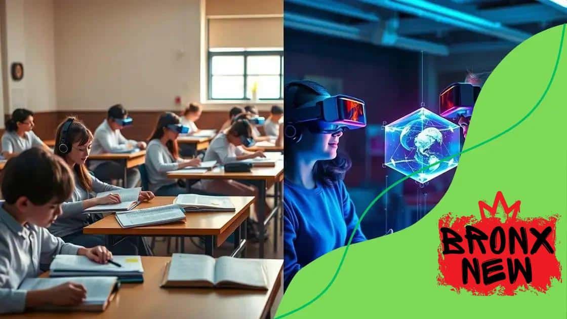 Comparing AR with traditional learning methods